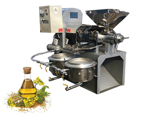 Machine automatique de fabrication d’huile de graines de tournesol grande cuisson 8tpd