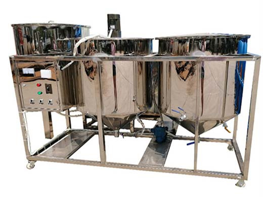 Machine de fabrication d’huile de tournesol de 50 tonnes au Tchad
