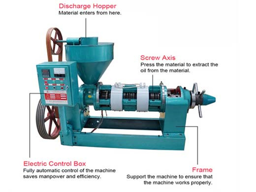 machine d'extraction d'huile presse à vis/huile de graines de sésame