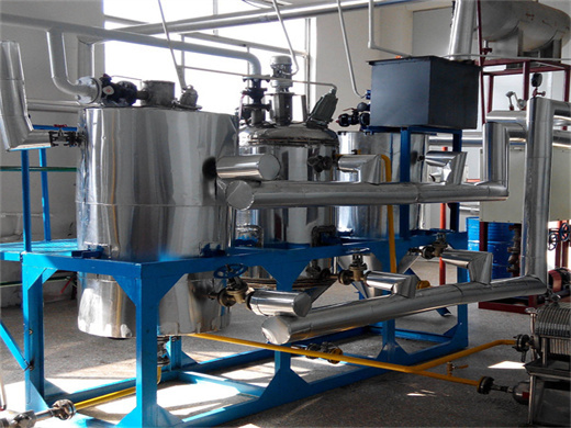 usine de machine de raffinage d'huile de tournesol/soja tournesol